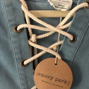 Emory park Jean dress size medium